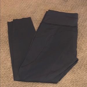 Light gray fast and free Lululemon leggings
